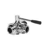 Sanitary Valve Series Three-Way Type Clamp Ball Valve