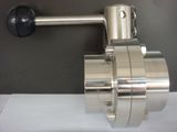 Sanitary Inner Thread Butterfly Valve