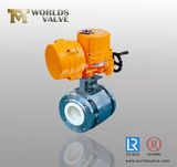 Ceramic Ball Valve with Electrical Actuator