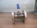 Stainless Steel Sanitary Flanged Ball Valve