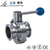 Sanitary Stainless Steel Clamp Butterfly Valve