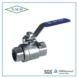 Full Bore Threaded End DIN Standard 2PC Ball Valve in 1000wog