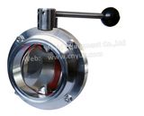 S. S 316L Manual Butterfly Valve