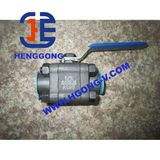 API/ANSI 800lb/1500lb 3PC Forged Ball Valve