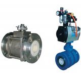 Complex Ceramics Wear Resistant O Type Plumbing Ball Valve