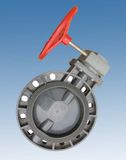 D671X-10PVC Pneumatic PVC Butterfly Valve