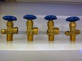 Brass Gas Bottle Valves with Handwheels