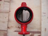 One Shaft Without Pin Type Butterfly Valve