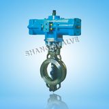 ANSI Pneumatic Wafer Butterfly Valve (SR)