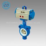 Dn25 Wafer Type Pneumatic Butterfly Valve