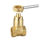 Brass Magnetic Locking Gate Valve (SS1070)