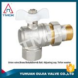 Control Valve with Nickel-Plated for Weter Dn 20 Brass Ball Valve in Tmok