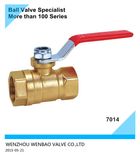 Female Threaded Brass Ball Valve with Handle Dn25