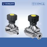 Manual Sanitary Plastic Mini Diaphragm Valve for Beverage