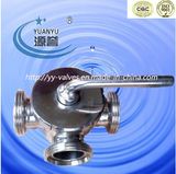 Sanitary Threaded Plug Valve (100007)