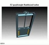 FZ Quadrangle Flashboard Valve