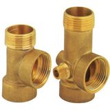 Pump Brass Fitting, Brass Connection (3WAYS)