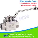 Hydraulic G1/2 High Pressure Ball Valve with G Thread