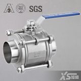 Stainless Steel Manual Sanitation 3-Piece Ball Valve