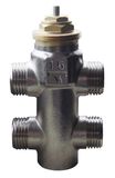 Four Port Three Way Brass Valve (EFOT015-16C)