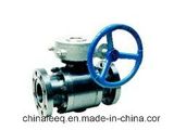 API Cast Steel Flange Type Trunnion Mounted Ball Valve