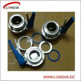 Stainless Steel Sanitary Manual Butterfly Valve