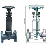 Forging Style Long Stem Bellow Sealed Globe Valve Acc. to ANSI