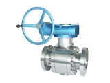 Double Flange Fusion Coated Stainless Steel Ball Valve