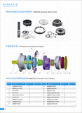 MCR3 Hhydraulic Motor Spare Parts