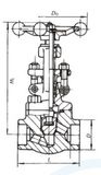 Forged Steel Socket Weld Globe Valve (J61H)