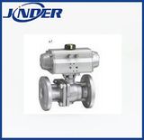 2PC Pneumatic Internal Screwed Ball Valve