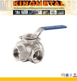 Stainless Steel 3 Way Ball Valve