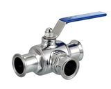 Sanitary Three Ways Ball Valve