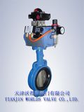 Pneumatic Butterfly Valve (D71X-10/16)