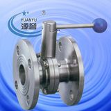 Sanitary Flange Butterfly Valve (100124)