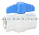 PVC White Octagonal Ball Valve (Female thread)