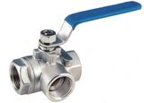 3-Way Stainless Steel Ball Valve (Q14F; Q15F)