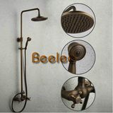 Antique Bronze Rain Shower Set with 8