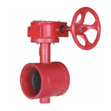 Worm Gear Single Eccentric Wafer Butterfly Valve