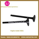 Mitsubish 4D30 4D31 6D31 6D31t Engine Valve