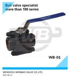 3-PC High Pressure Forged Carbon Steel Ball Valve 3000psi