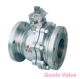 Flanged 2 PCS Cast Steel Floating Ball Valve (Q41F)