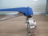 Stainless Steel Sanitary Welded Butterfly Valve