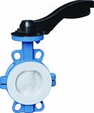 ANSI PTFE Lined Wafer Type Butterfly Valve Manufacturer