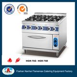 6-Burner Gas Range with Gas Oven (HGR-76G)