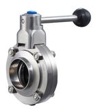 Stainless Steel Sanitary Welded Butterfly Valve