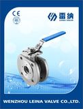 Asme 150lbs CF8m Wafer Ball Valve