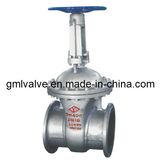 DIN Cast Steel Flange Gate Valve with High Quality