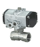 Pneumatic Ball Valve (ZTC-2) , Pieces Ball Valve