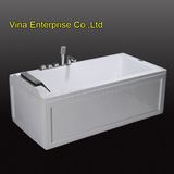 Freestanding Square Apron/Skirt Acrylic Bathtub